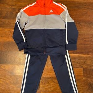4T Adidas athletic jacket and pants